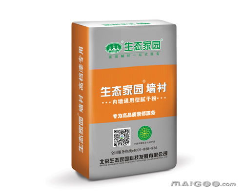 生态家园生态墙衬腻子粉系列产品赏析
